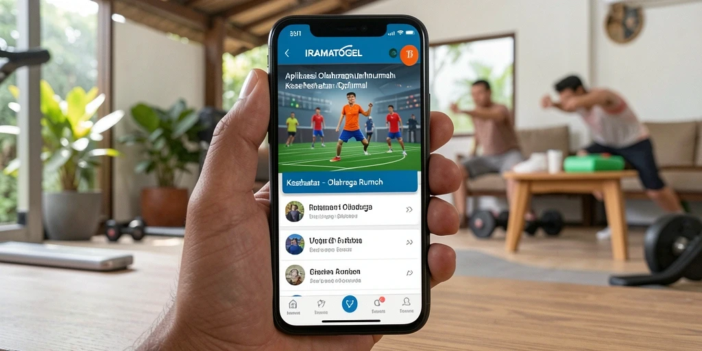 Antarmuka aplikasi IRAMATOGEL yang intuitif dan mudah digunakan.