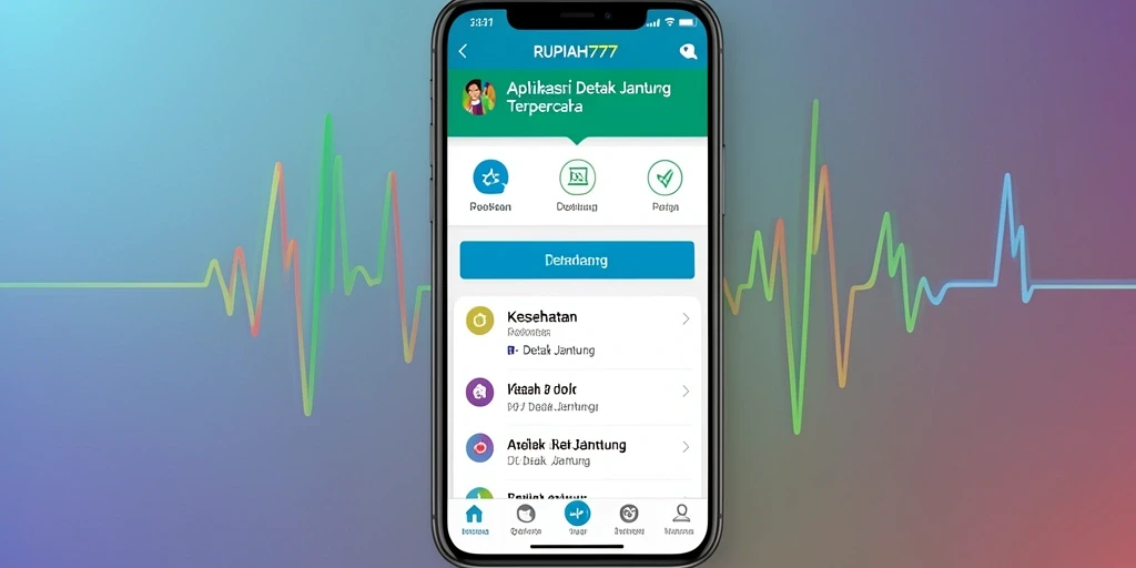 Antarmuka sederhana dan fungsional dari RUPIAH777.