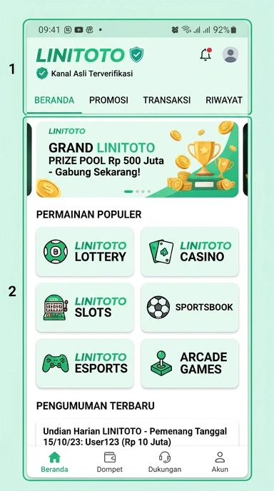 Unduh linitoto APK Resmi untuk Pengguna Android Indonesia